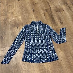 Callaway long sleeve women's golf shirt with half zip.